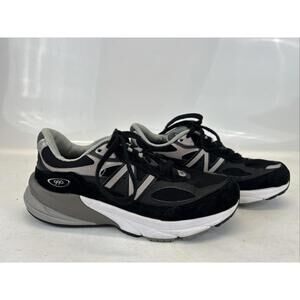 New Balance 990BK6 Made in USA Women’s 6.5B Black Silver – Excellent Condition